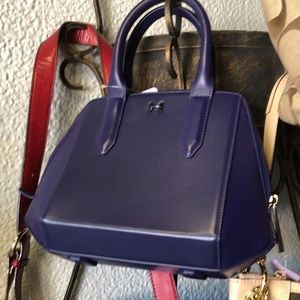 Deep Purple Halston Heritage shoulder/crossbody handbag